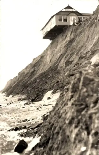 Ak Wenningstedt auf Sylt, Strand-Cale, Klippe, Meer, Wenningstedt