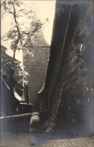 Foto Ak Hansestadt Bremen, Torturm von der Mauer aus gesehen