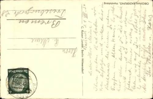 Ak Bacharach am Rhein, Altes Haus