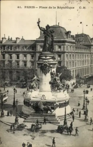 Ak Paris III, Place de la République