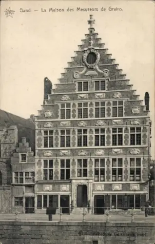 Ak Gand Gent Ostflandern,  La Maison des Mesureurs de Grains,  Abbildung