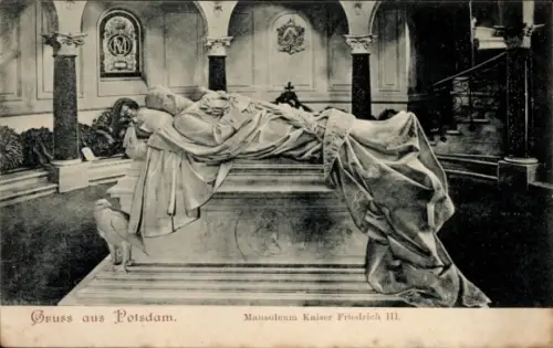 Ak Potsdam, Mausoleum Kaiser Friedrich III.
