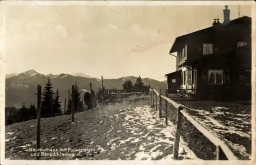 Ak Tegernsee in Oberbayern, Berg Neureuth, Neureut Haus