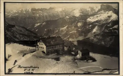 Ak Spitzingsee Schliersee in Oberbayern, Rothwand, Rotwandhaus