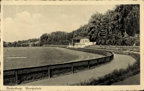 Ak Tschernjachowsk Insterburg Ostpreußen, Sportplatz