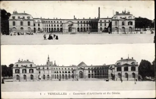 Ak Versailles Yvelines, Casernes d'Artillerie et du Genie