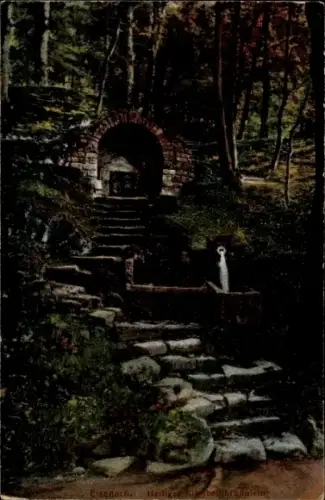 Ak Lutherstadt Eisenach in Thüringen, Elisabethbrunnen