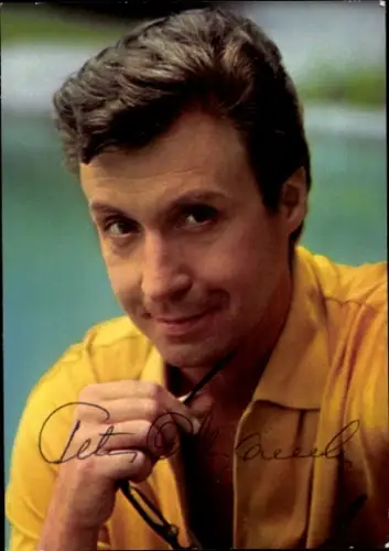 Ak Schauspieler Peter Alexander, Portrait, Autogramm, Brille