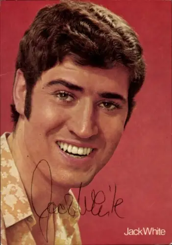 Foto Ak Sänger Jack White, Autogramm