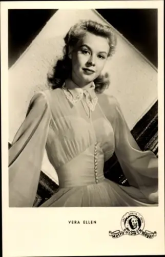 Ak Schauspielerin Vera Ellen, Portrait, Autogramm