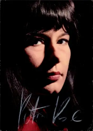 Ak Moderatorin und Sängerin Petra Pascal, Portrait, Autogramm