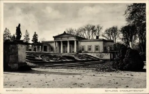 Ak Potsdam, Schloss Charlottenhof, Sanssouci