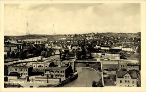 Ak Untertürkheim Stuttgart in Württemberg, Gesamtansicht