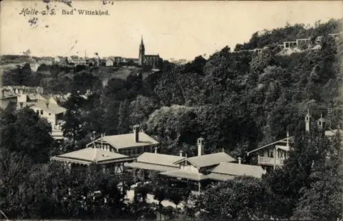 Ak Halle an der Saale, Bad Wittekind