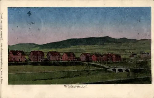 Luna Ak Głuszyca Wüstegiersdorf Niederschlesien, Teilansicht