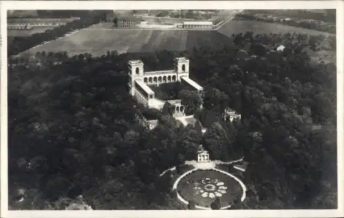 Ak Potsdam, Pfingstberg, Fliegeraufnahme