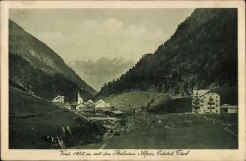 Ak Vent Sölden in Tirol, Berglandschaft,  Stubaier Alpen, 1893 m, 