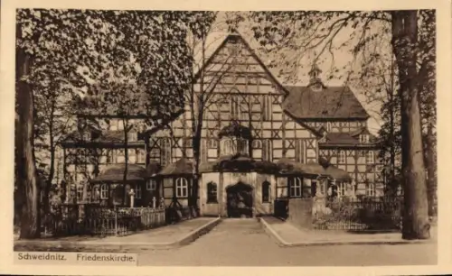 Ak Świdnica Schweidnitz Schlesien, Friedenskirche