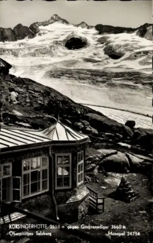 Ak Neukirchen am Großvenediger in Salzburg, Kursingerhütte, Großvenediger,  Berglandschaft