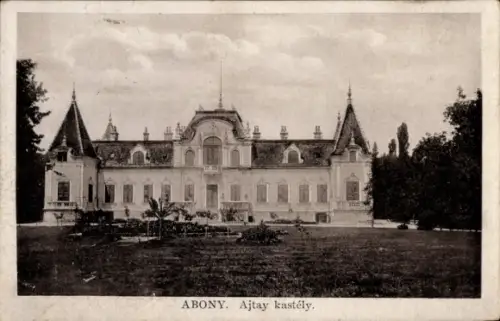 Ak Abony Ungarn,  Ajtay kastély,  , unbeschriftet