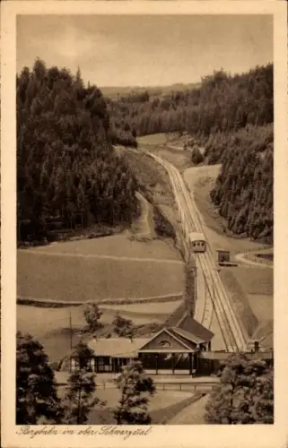 Ak Oberweißbach im Weißbachtal Thüringen, Bergbahn Obstfelderschmiede
