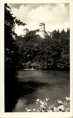 Ak Pístovice Pistowitz Südmähren, Schloss Račice