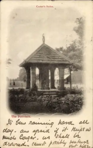 Ak Cranleigh Surrey England, der Brunnen