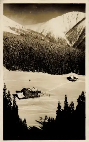 Ak Malá Úpa Kleinaupa Riesengebirge Region Königgrätz, Schneekoppe von der Blaugrundbaude