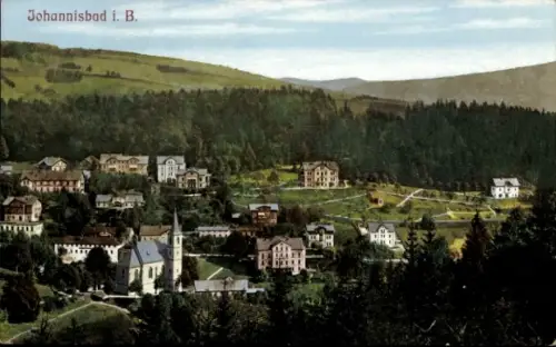 Ak Janské Lázně Johannisbad Region Königgrätz, Gesamtansicht