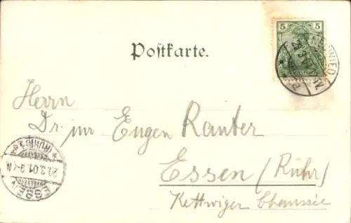 Ak Neuwied am Rhein, Schloss