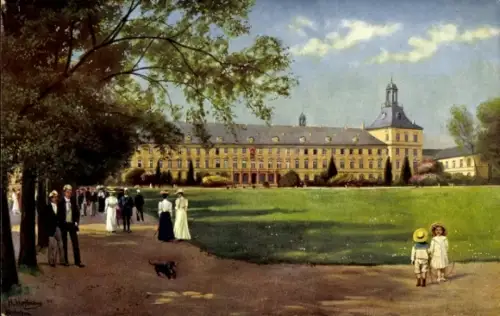Künstler Ak Hoffmann, H., Bonn am Rhein, Universität, Hofgarten