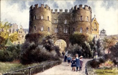 Künstler Ak Flower, Charles, Köln am Rhein, Hahnentor, Kinder, Tuck No. 656