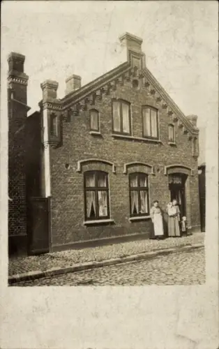 Foto Ak Tönning an der Eider Nordfriesland, Haus
