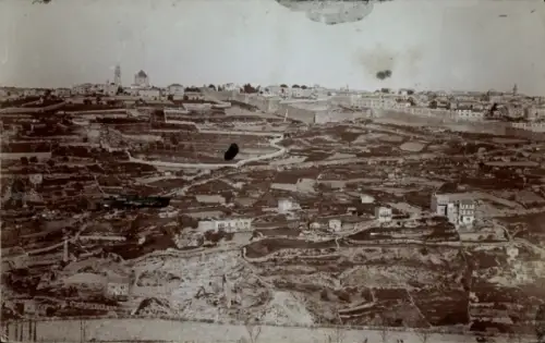 Foto Ak Jerusalem Israel, Gesamtansicht