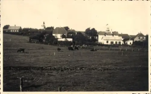 Foto Ak Hejlsminde Heilsminde Dänemark, Gesamtansicht