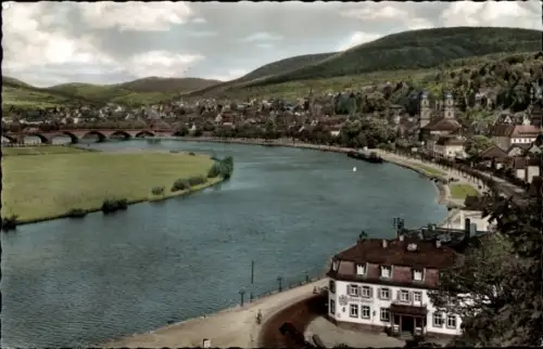 Ak Miltenberg am Main Unterfranken, Südlichste Mainschleife