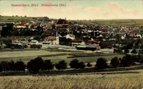 Ak Wasselonne Wasselnheim Elsass Bas Rhin, Totalansicht