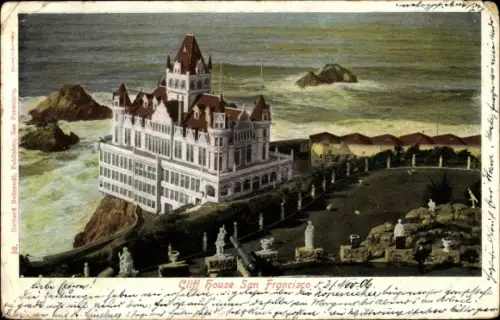 Ak San Francisco Kalifornien USA, Cliff House