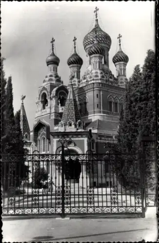 Ak Nice Nizza Alpes Maritimes, Eglise Russe