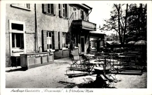 Ak Flörsheim am Main, Gaststätte Wiesenmühle