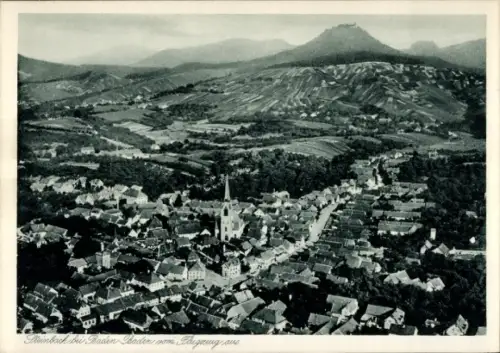 Ak Steinbach Baden Baden, Fliegeraufnahme