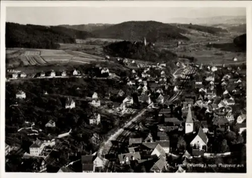 Ak Lorch im Remstal Württemberg, Luftaufnahme