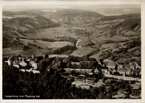 Ak Langenburg in Württemberg, Langenburg