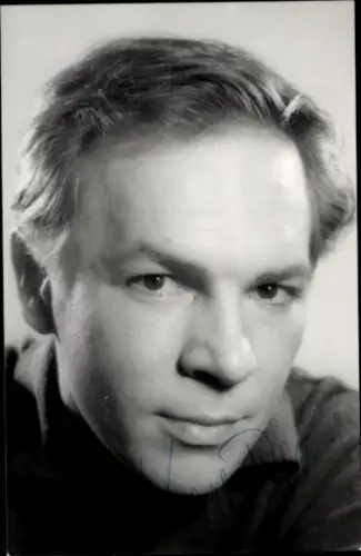 Foto Schauspieler Karl Renar, Portrait, Autogramm