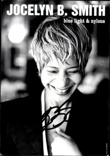 Autogrammkarte Opernsängerin Jocelyn B. Smith, Portrait, Autogramm