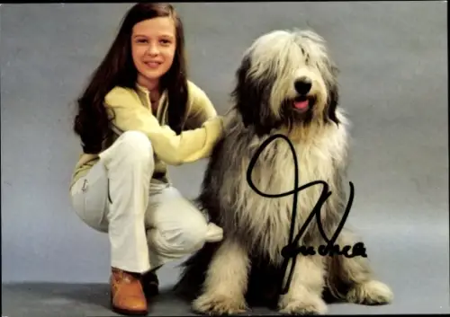 Ak Schauspielerin und Sängerin Andrea Jürgens, Portrait, Autogramm