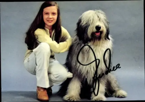 Ak Schauspielerin und Sängerin Andrea Jürgens, Portrait, Autogramm