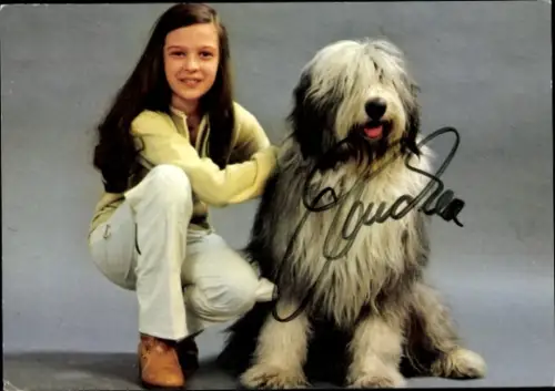 Ak Schauspielerin und Sängerin Andrea Jürgens, Portrait, Autogramm