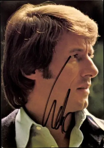 Ak Schauspieler und Sänger Udo Jürgens, Portrait, Autogramm