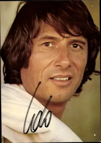 Autogrammkarte Sänger Udo Jürgens, Portrait, Autogramm